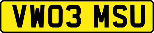 VW03MSU