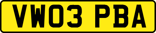 VW03PBA