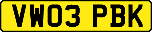 VW03PBK