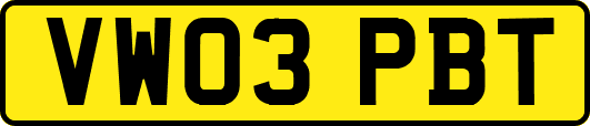 VW03PBT