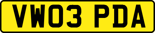VW03PDA
