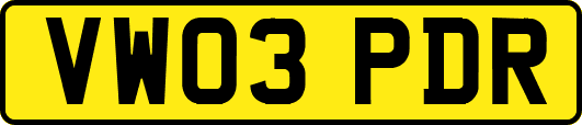 VW03PDR