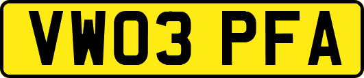 VW03PFA