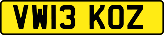 VW13KOZ
