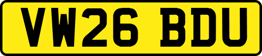 VW26BDU