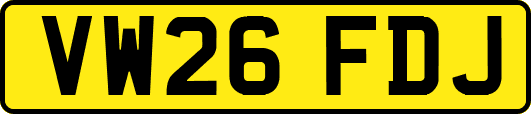 VW26FDJ
