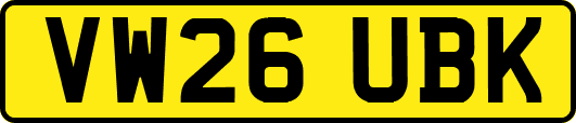 VW26UBK