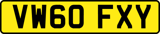 VW60FXY