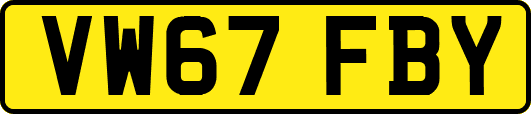 VW67FBY