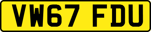 VW67FDU