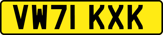 VW71KXK