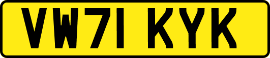 VW71KYK