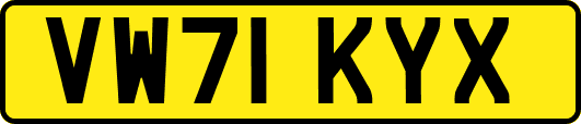 VW71KYX