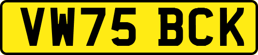 VW75BCK