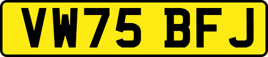 VW75BFJ