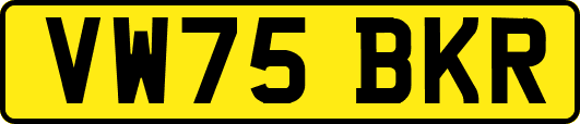 VW75BKR