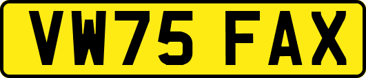 VW75FAX