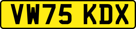 VW75KDX
