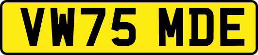 VW75MDE