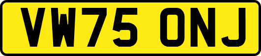 VW75ONJ