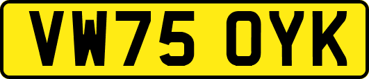 VW75OYK