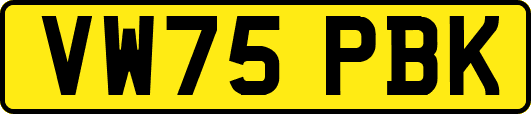 VW75PBK