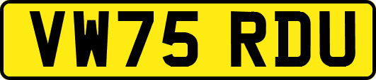 VW75RDU