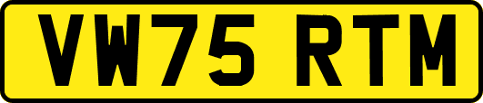 VW75RTM