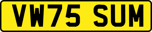 VW75SUM