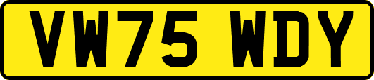 VW75WDY