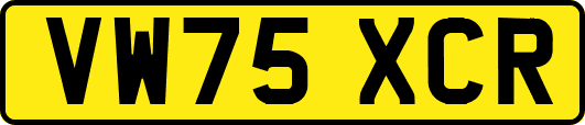VW75XCR