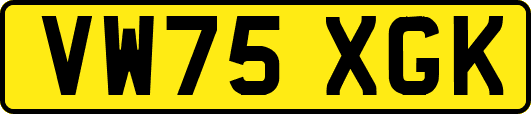 VW75XGK