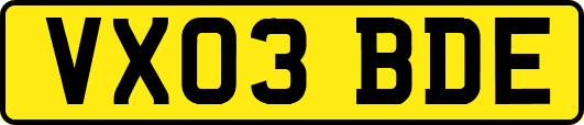 VX03BDE