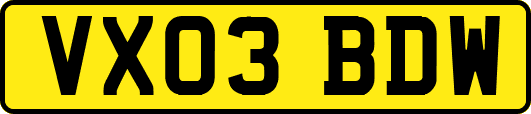 VX03BDW
