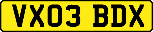 VX03BDX
