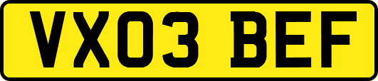 VX03BEF