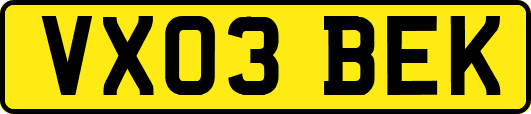VX03BEK