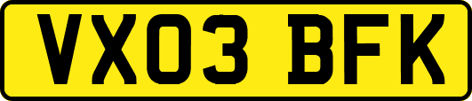 VX03BFK