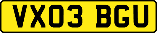 VX03BGU