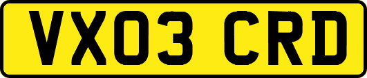 VX03CRD