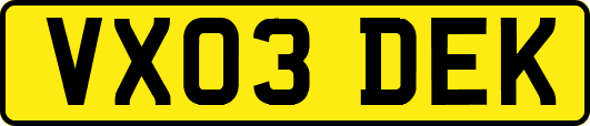 VX03DEK