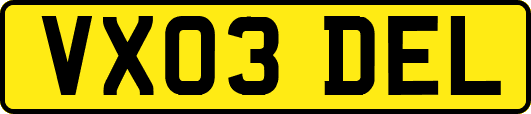 VX03DEL