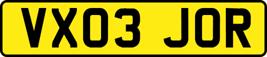 VX03JOR
