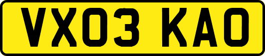 VX03KAO