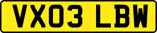 VX03LBW
