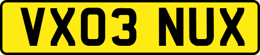 VX03NUX