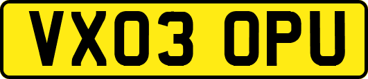 VX03OPU