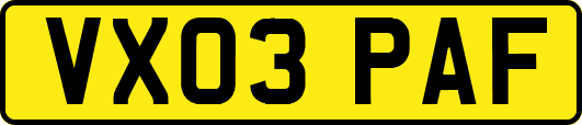 VX03PAF