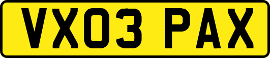 VX03PAX