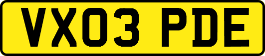 VX03PDE